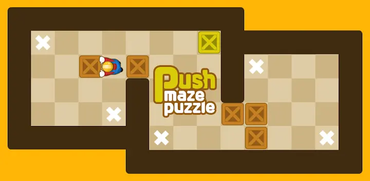Push Maze Puzzle — Android game banner