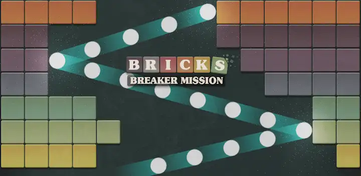 Bricks Breaker Mission — Android game banner