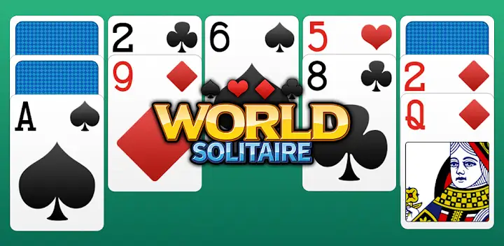 World Solitaire — Android game banner