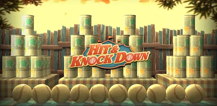 Hit & Knock down — Android game banner
