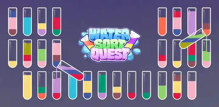 Water Sort Quest — Android game banner