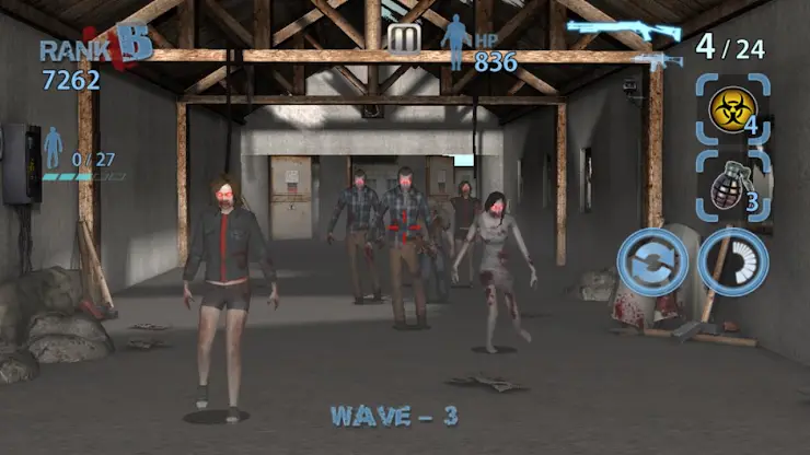Zombie Hunter King screenshot 2