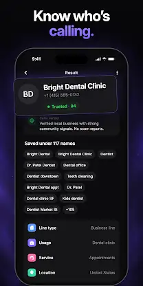 Callix: Caller ID & Spam Block screenshot 1