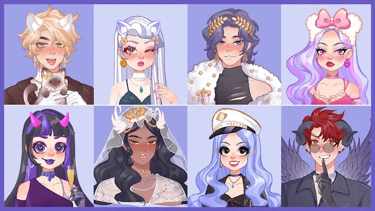 Princess Avatar:dress up screenshot 1