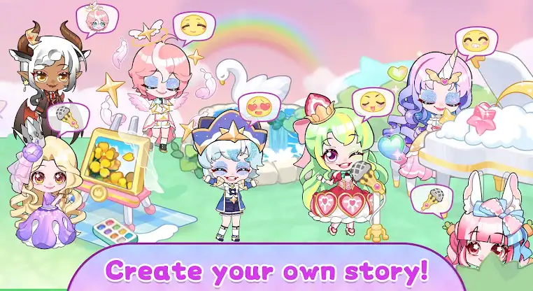 Chibi Doll Princess Dress up screenshot 4