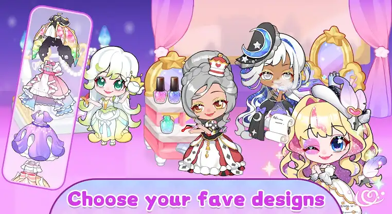 Chibi Doll Princess Dress up screenshot 3