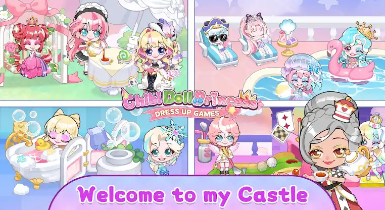 Chibi Doll Princess Dress up screenshot 1