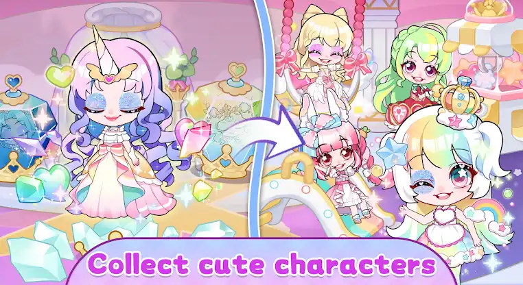 Chibi Doll Princess Dress up screenshot 2