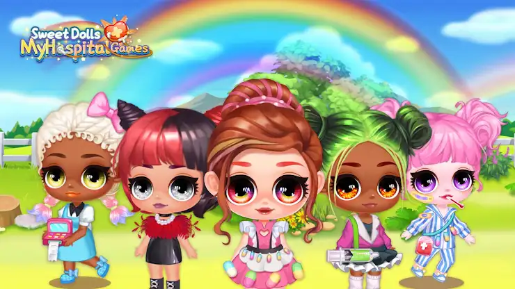 Sweet Doll：My Hospital Games screenshot 1