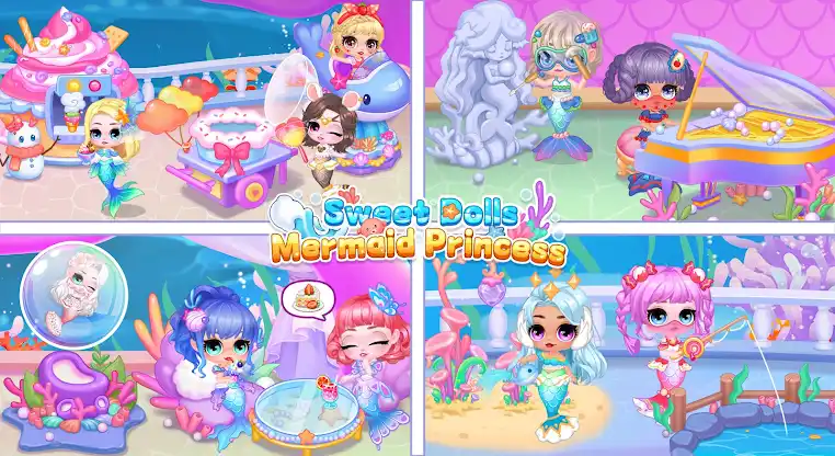 Sweet Dolls：Mermaid Princess screenshot 1