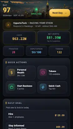 MOGUL - Empire Tycoon Sim screenshot 1