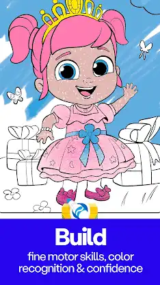 Coloring with Blippi & Friends screenshot 7