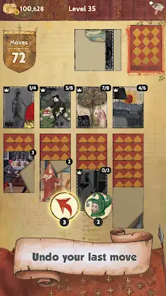 Medieval Solitaire screenshot 6