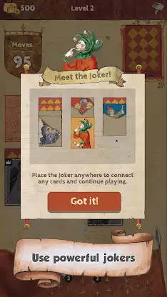 Medieval Solitaire screenshot 3
