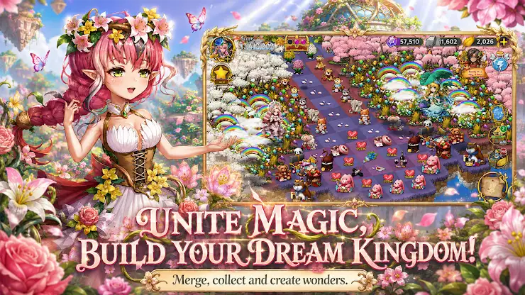 Dragon&Elfs（Five Merge Game） screenshot 2