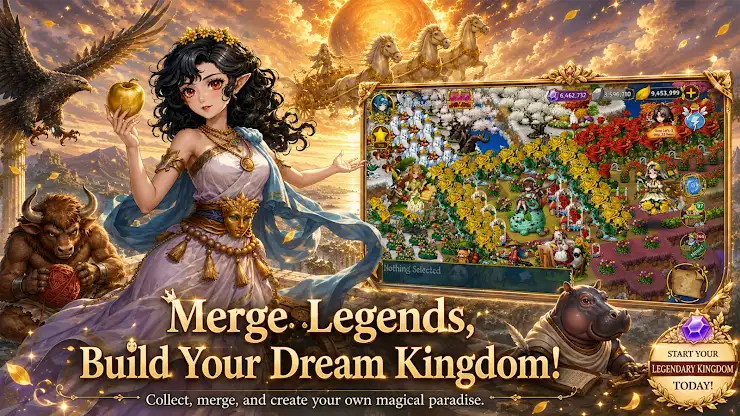 Dragon&Elfs（Five Merge Game） screenshot 8