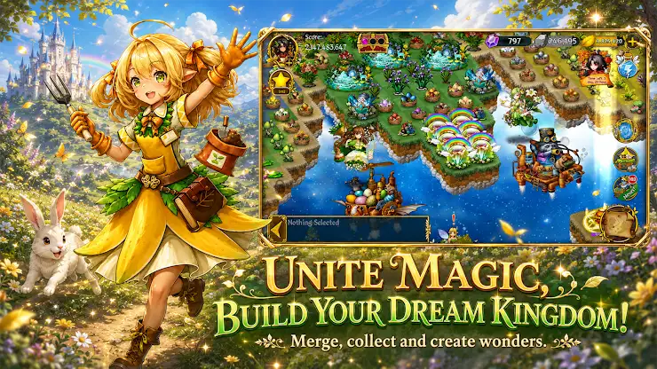 Dragon&Elfs（Five Merge Game） screenshot 4
