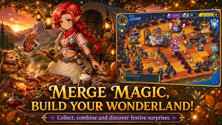 Dragon&Elfs（Five Merge Game） screenshot 5