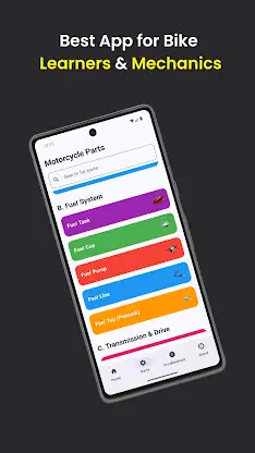 Learn Motorcycle Parts screenshot 4
