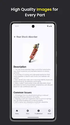 Learn Motorcycle Parts screenshot 7