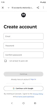 Moto Account screenshot 3