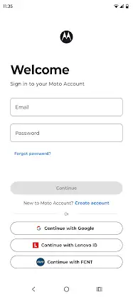 Moto Account screenshot 2