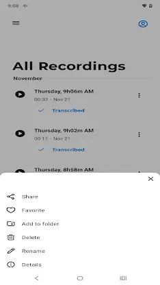 Recorder screenshot 7
