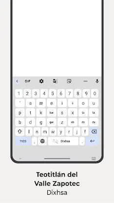 Motorola Indigenous Keyboard screenshot 2