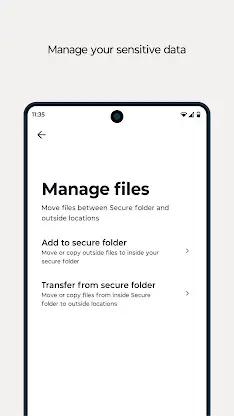 Secure folder screenshot 4