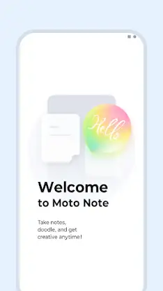 Moto Note screenshot 1