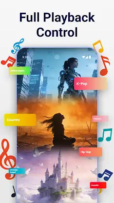 Music Player, Audio Player screenshot 1