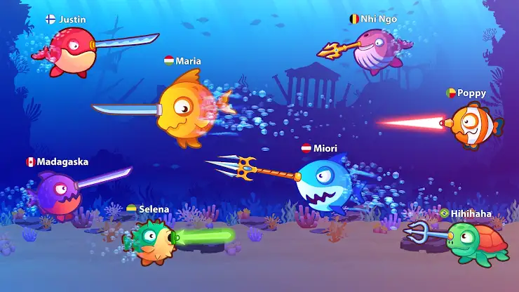 Fish.IO - Hungry Fish screenshot 5