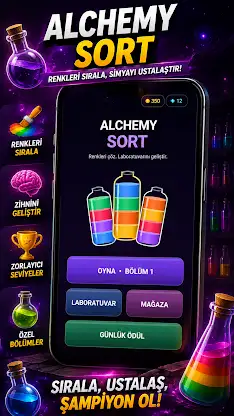 Alchemy Sort screenshot 1