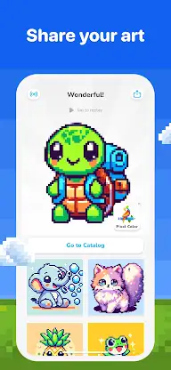 Pixel Color: Paint by Number screenshot 8
