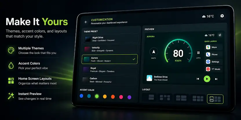 My Car Launcher Pro screenshot 6