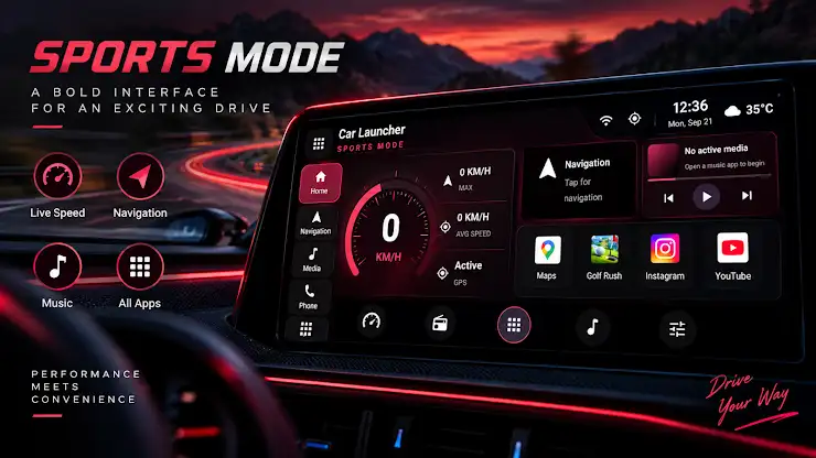 My Car Launcher Pro screenshot 1