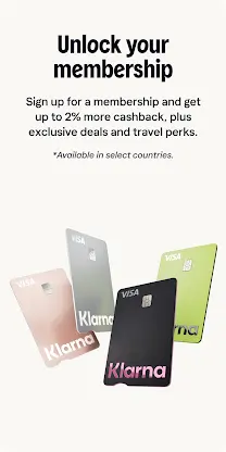 Klarna: Smarter everyday money screenshot 5