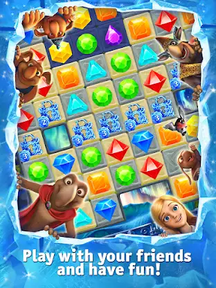 Snow Queen 2 Luta Hunt Match 3 screenshot 3