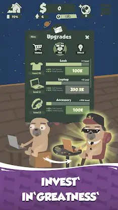 Crypto Pug - Tap and mine screenshot 6