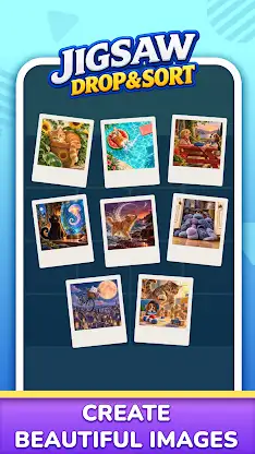 Jigsaw Drop & Sort screenshot 7