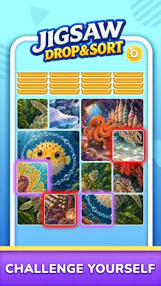 Jigsaw Drop & Sort screenshot 6