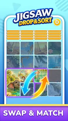 Jigsaw Drop & Sort screenshot 1