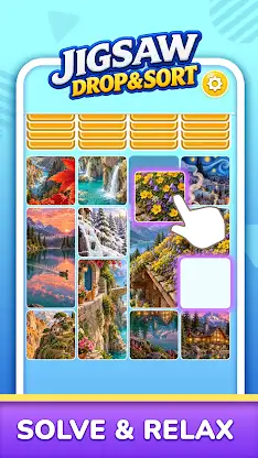 Jigsaw Drop & Sort screenshot 3