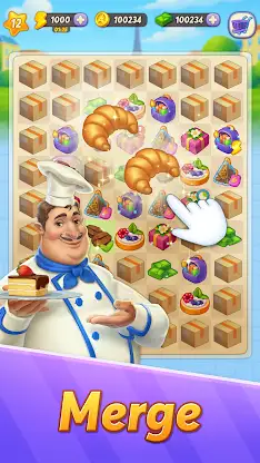 Merge My Town: Paris screenshot 2