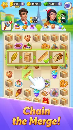 Merge My Town: Paris screenshot 7