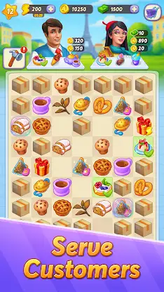 Merge My Town: Paris screenshot 5