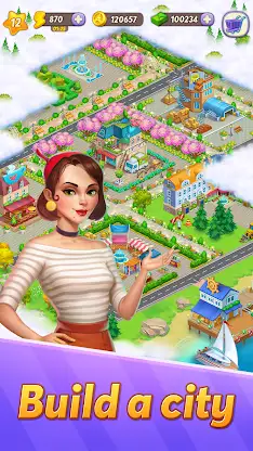 Merge My Town: Paris screenshot 4