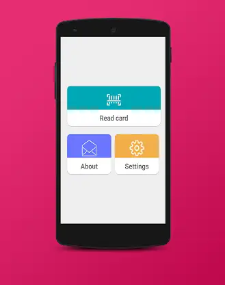 Read card mobile Recharge screenshot 1