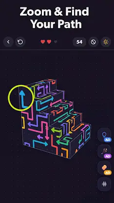 Chevron Cube 3D screenshot 2
