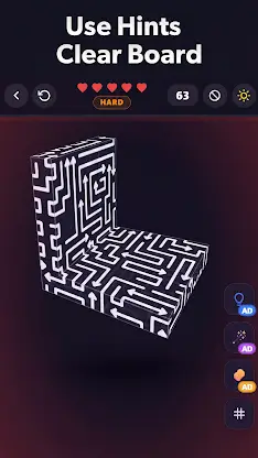 Chevron Cube 3D screenshot 4